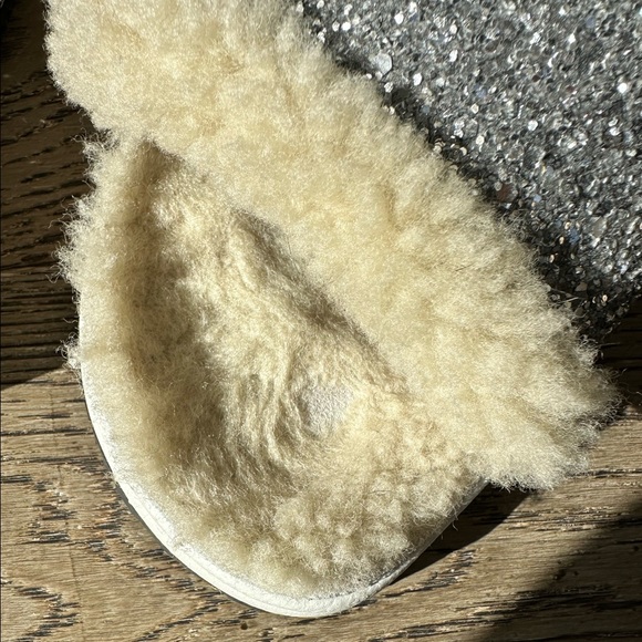 Golden Goose PoolStar Glitter Shearling Slides - 41 - Fits Size 9 - Picture 5 of 8